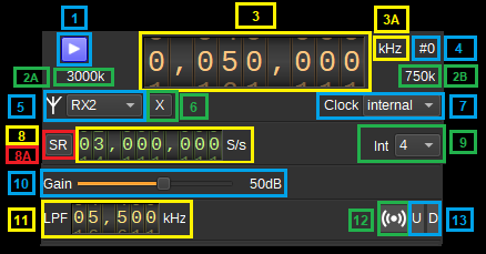 USRP output plugin GUI