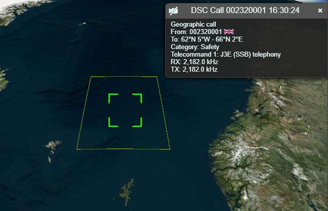 DSC Demodulator plugin GUI