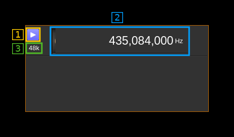 SDR Local output plugin GUI