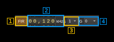 PlutoSDR MIMO plugin 19 GUI