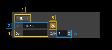 M17 Modulator digital GUI