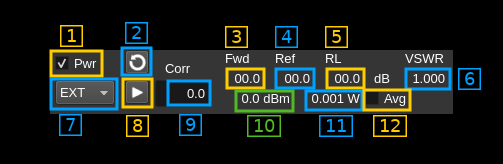 LimeRFE USB power dialog