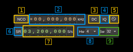 XTRX MIMO A section plugin GUI