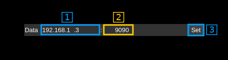 SDR Remote input stream GUI