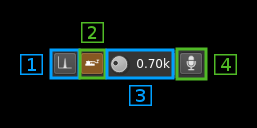 Modulator input source control GUI