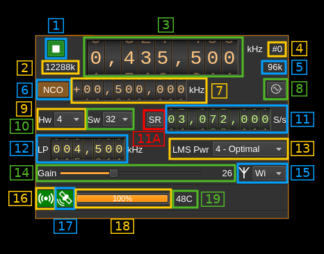 XTRX output plugin GUI