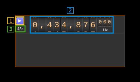 SDR Local output plugin GUI