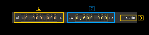 DATV Demodulator plugin RF GUI