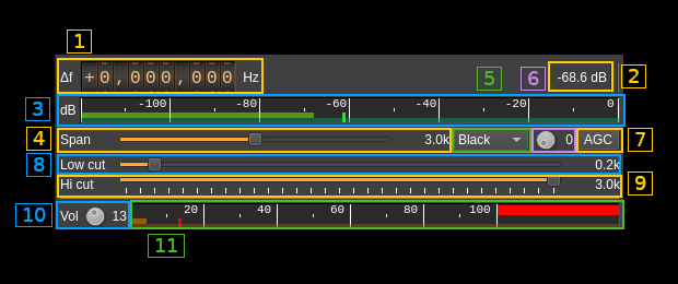 FT8 Demodulator plugin A GUI