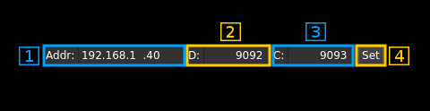 SDR Daemon sink output network GUI