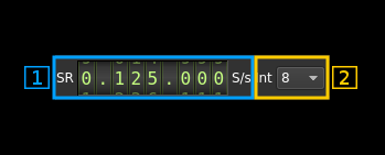 SDR Daemon sink output sample rate GUI