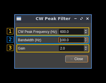 WDSP CW dialog