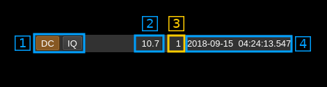 SDR Daemon source input stream GUI