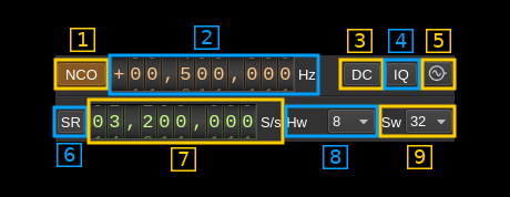 LimeSDR MIMO A section plugin GUI