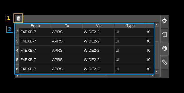 M17 Demodulator APRS GUI