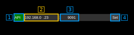 SDR Remote input stream GUI