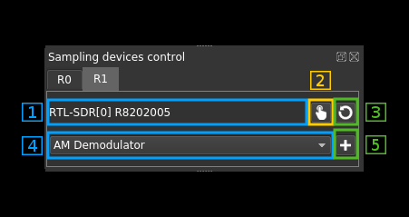 Sampling Devices control