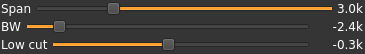 SSB Demodulator band controls LSB