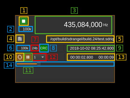 File input plugin GUI